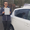 Driving School Pupil Pinner - Test Pass